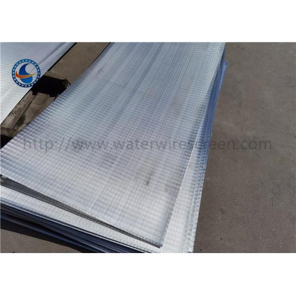 304 Stainless Steel Johnson Wedge Wire Screen Panels For Beer Filter
