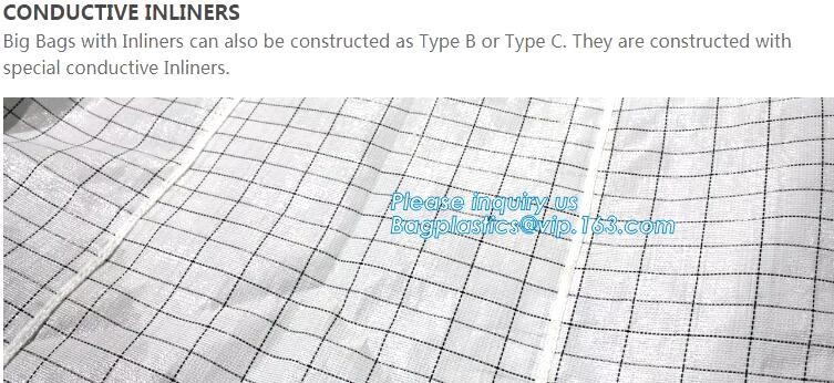 customizable PP u-panel baffle big bag /coated white woven PP jumbo bag/ventilated 4 panel baffle bag/all colors availab