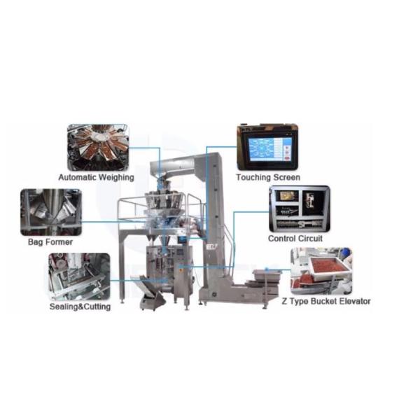 Weigher grains VFFS Packing Machine Form Fill And Seal 420A