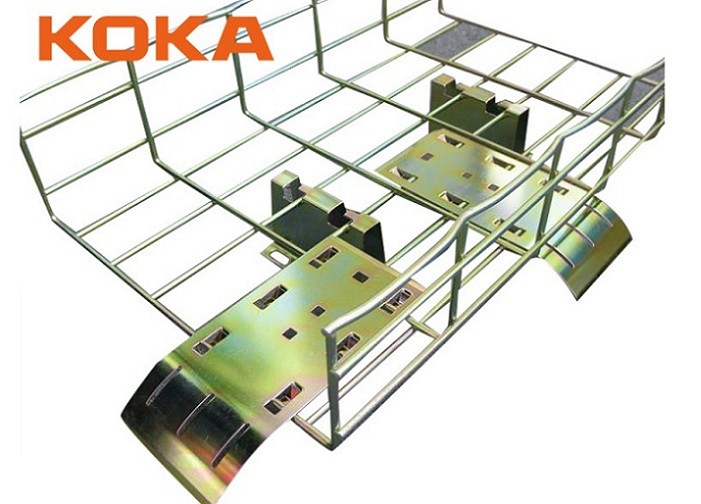 Custom Size 1000mm Metal Steel Wire Mesh Cable Tray