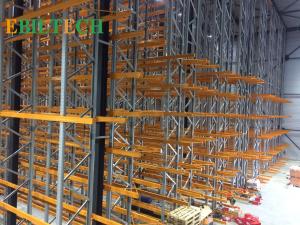 China Orange Q235B VNA Racking System , Selective Narrow Aisle Pallet Racking System wholesale