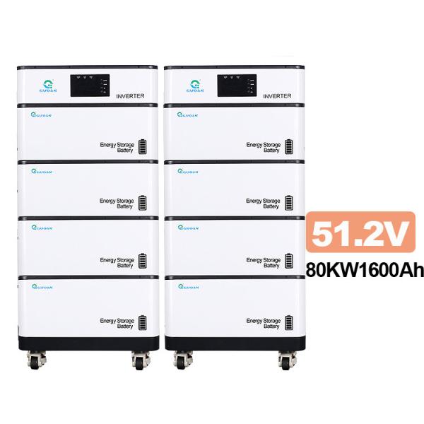 Quality Home LifePO4 Battery With Inverter Single Phase Hybrid 220V System for sale