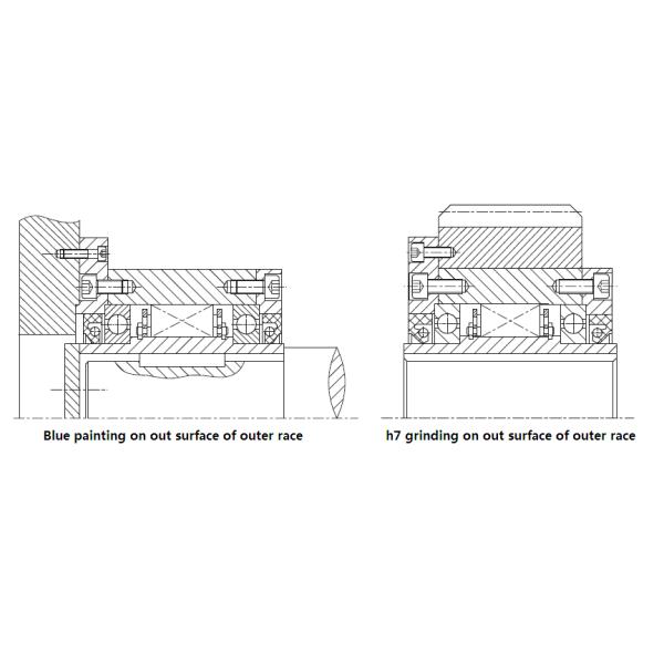 Inner Diameter 50mm 4000r/min Freewheel Clutch Bearing CKZF-C