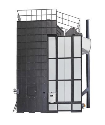 Low Risk of Fire Leakage Indirect Rice Husk Furnace for Grain Drying