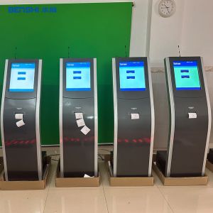 Android Queue Management Ticket Dispenser Auto Wireless Hospital Queue System