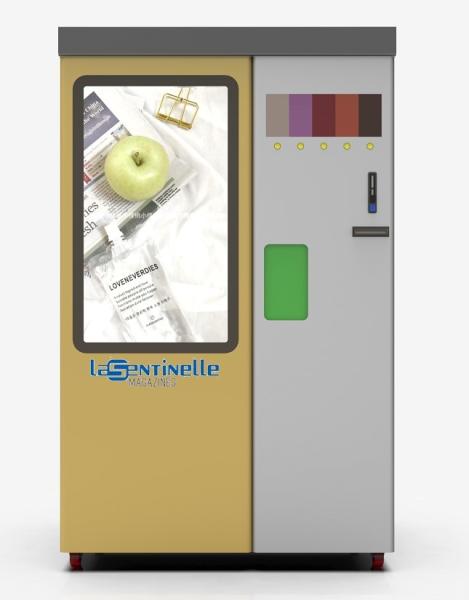 Quality Bus Station Newspaper Vending Machine Solution OEM ODM for sale