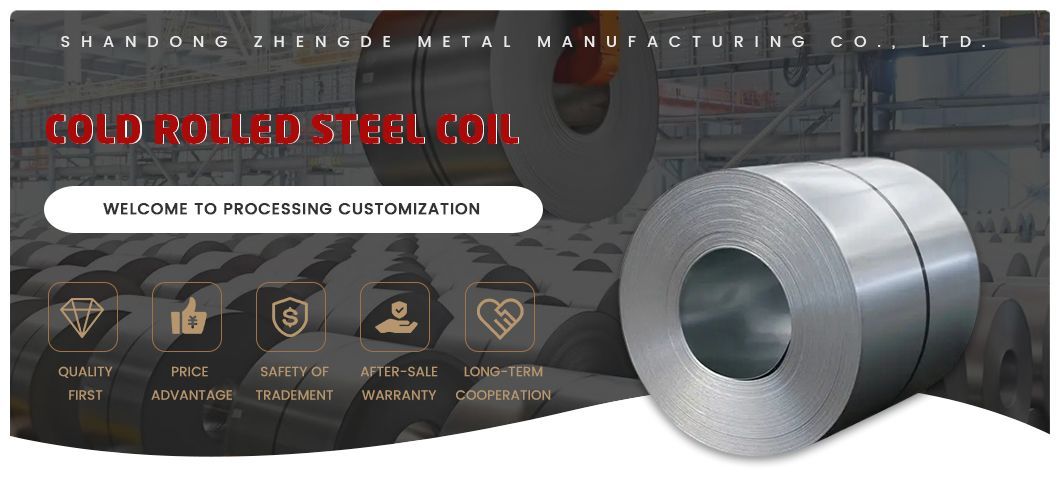 Factory Big Discount En10130 DC01 CRC 2.45mm Carbon Steel Coil Cold Rolled Steel Coils with Best Quality