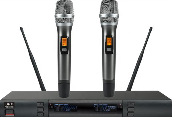 Quality AC3 Stable Anti Drop 32dbuv KTV Wireless Microphone System for sale