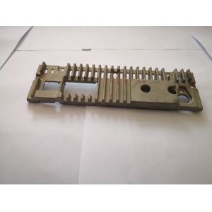 Blasting Surface Rectangle Heat Sink Aluminum Pressure Die Casting