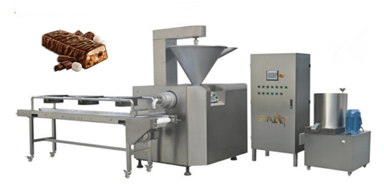 SS Material Protein Bar Making Machine , Automated Cereal Bar Equipment