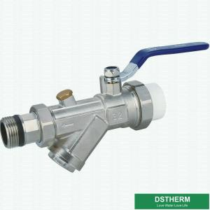 China Sanitary Water Control Single Male Union Ball Valve wholesale