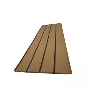 Rubber Ship Decking Floor for Vessels 190mm*5mm*25000mm Proven by PVC and Rubber