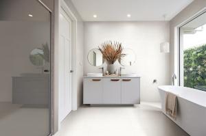 China 400x800mm White Durable Antique Inside Wall Glazed Ceramic Tile For Bathroom And Office wholesale