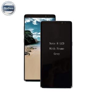 China Black Mobile Phone LCD Screen For Samsung Note 8 Lcd Assembly Replacement wholesale