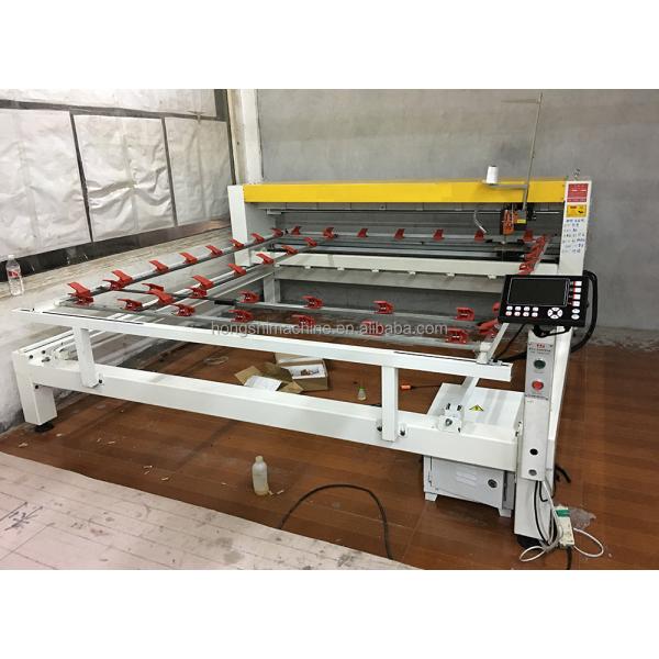 Computerized quilt making equipment high speed duvet sewing machine single needle bedsheet quilting machine
