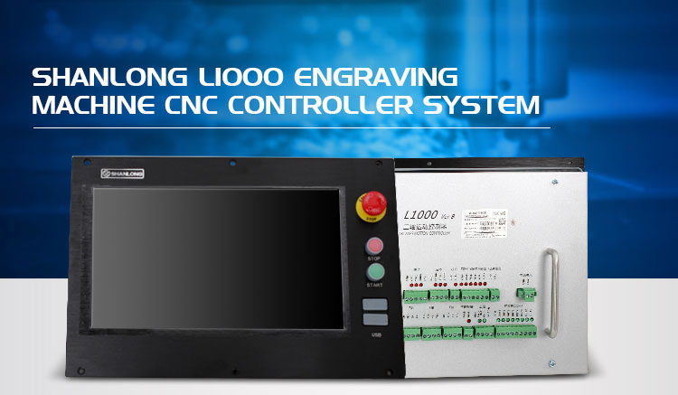 DC24V/2A Input Voltage Woodworking CNC Router with L1000 Shanlong Control System