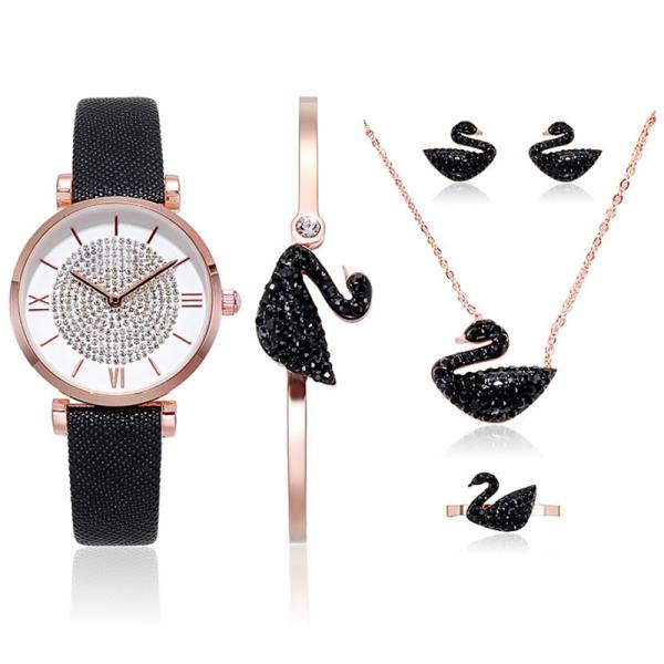 Wearresistant Ladies Watch Gift Box Set Antiscratch Electroplated