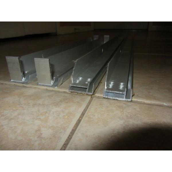 Lightweight 6063 T5 Solar Panel Mounting Frames Aluminum Structural Extrusions
