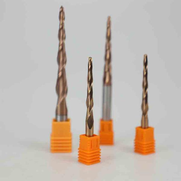 Carbide Milling Cutter for CNC Machine Wolfram Steel Ball Nose End Milling Cutter Tapered Ball Nose End Mill