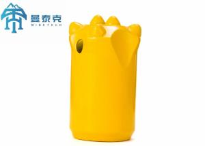 Small Hole Drilling Taper Button Bit Hot Pressure Processing Type 32mm