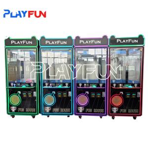 710mm Prize Custom Doll  Machine 4 Side Transparent Claw Crane game