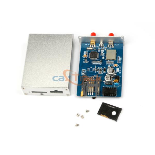 White Fuel Sensor GPS Tracker For Truck Triggering Emergency Alarm