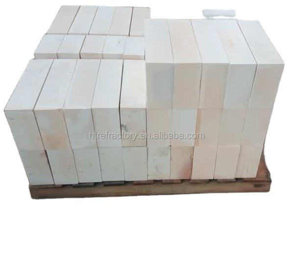 Quality Customized Size Refractory Brick for Auto Glass Run Channel Fused Cast Skid Rail Block for sale