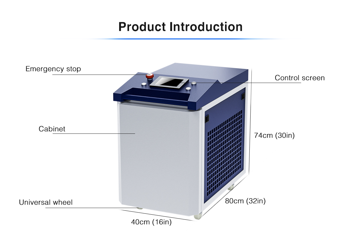 Multipurpose 6000W Portable Laser Welder 4 in 1 - Welding Cutting Cleaning Seam Cleaner Built-in Water Cooling
