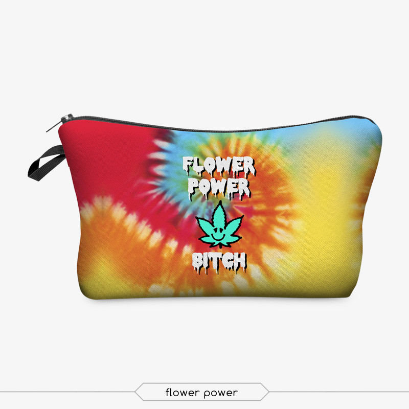 Makeup Bag, 3D Printing women cosmetic bag Multifuncition Pencil Holder