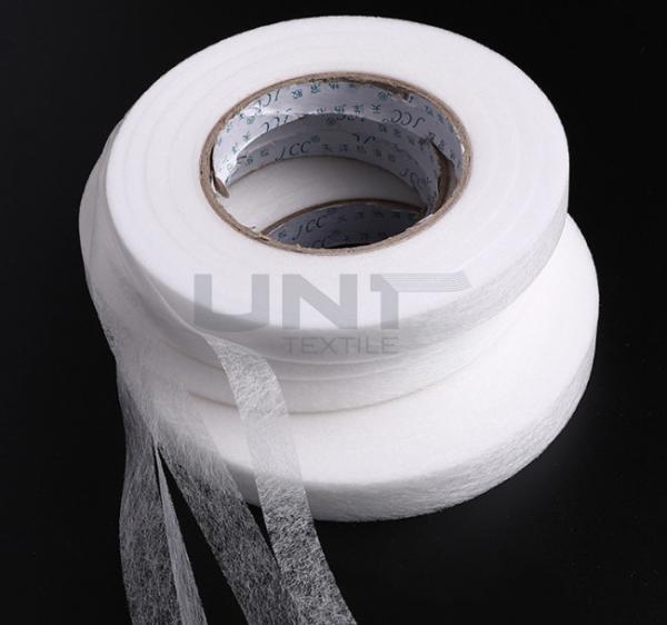 Quality High Adhesive Force Double Side Fusible Web Non Woven Interlining Tape Eco Friendly for sale