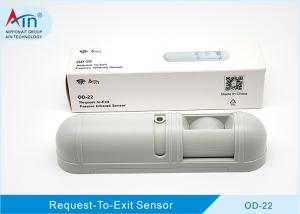 China Passive Infrared Request To Exit Sensor High Sensitivity , Red Led Indication OD22; wholesale