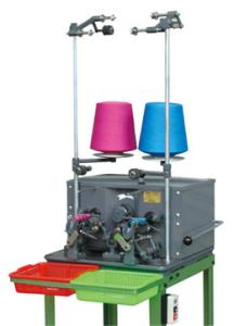 China Cotton Thread Automatic Bobbin Winding Machine 0.2kw With Electronic Counter wholesale