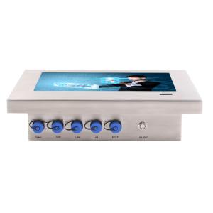 China Windows 7 10 Linux Touch Panel PC Industrial I5 Stainless Steel Panel Computer wholesale