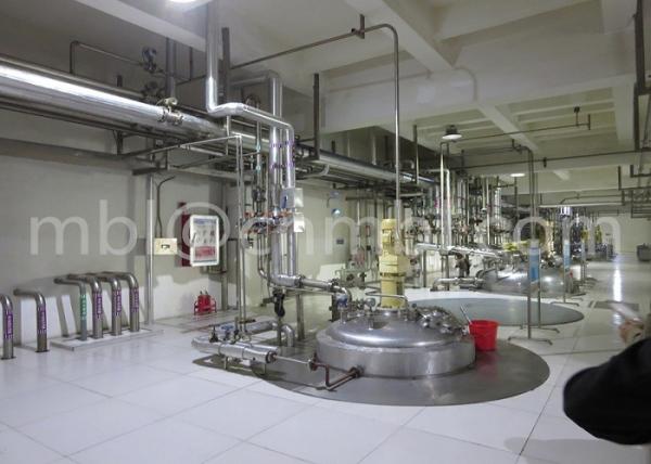 Quality Stainless Steel Liquid Detergent Production Line Corrosion Resistance for sale