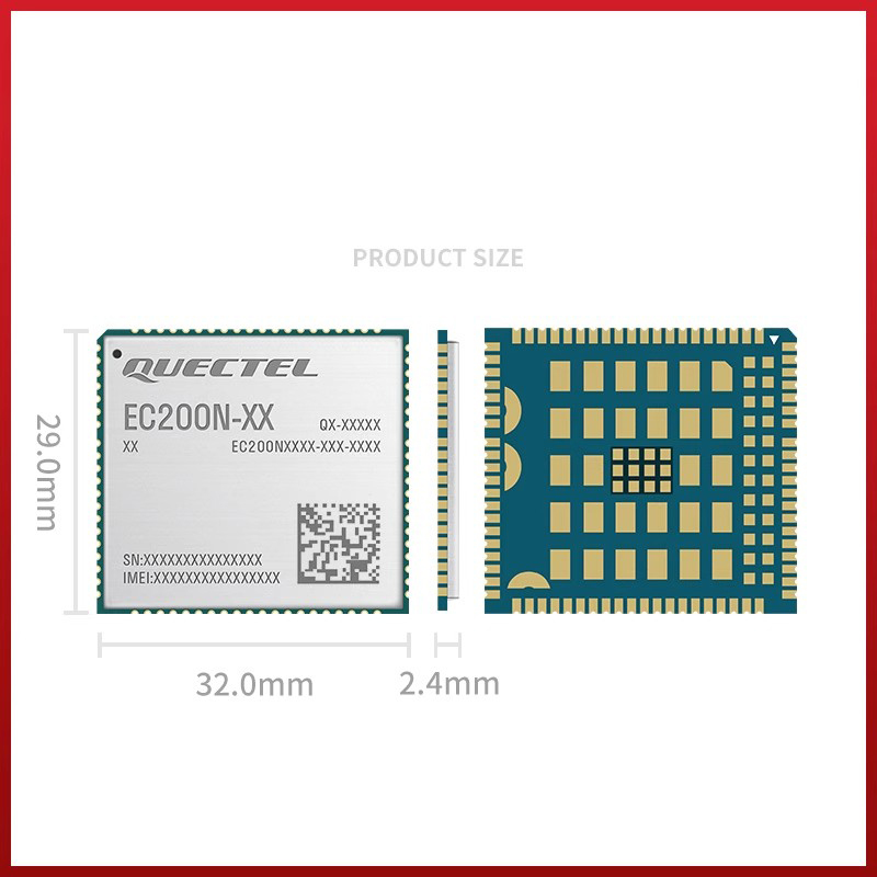 WiFi Radio Frequency Module 4G All CAT1 Network Remote Control EC200NCNLA-N05-SNNSA