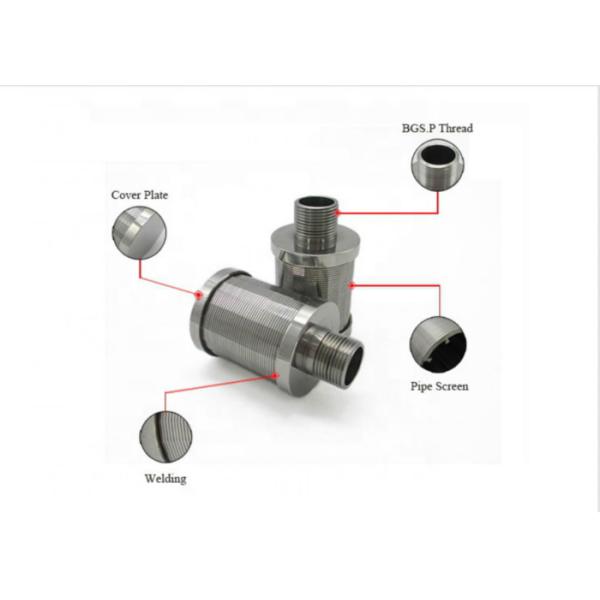 Anti Rust Water Filter Nozzle For Petrochemical / Pharmaceutical Industry