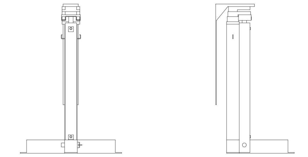 Simple Piston Hydraulic Tank Jacking System 4 for Grain Silo Tank Jacking System