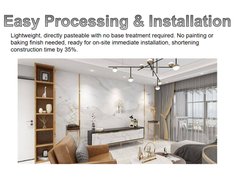 Seamless Monolithic Surface PVC Marble Sheets For Wall Cladding