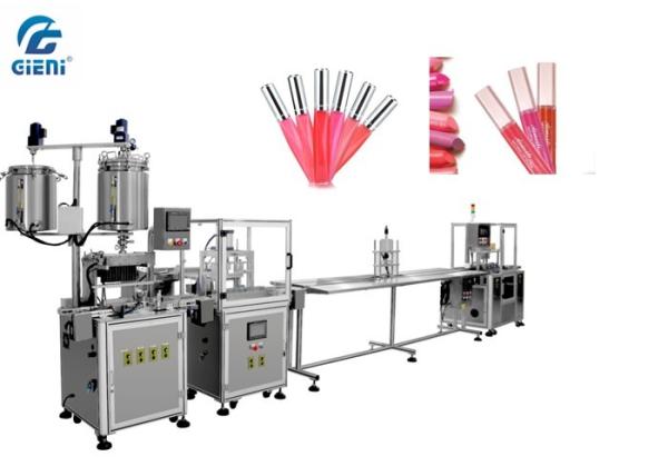Quality Static Filling Model Lip Oil Filling Machine 60~84pcs/Min For Different Containers for sale