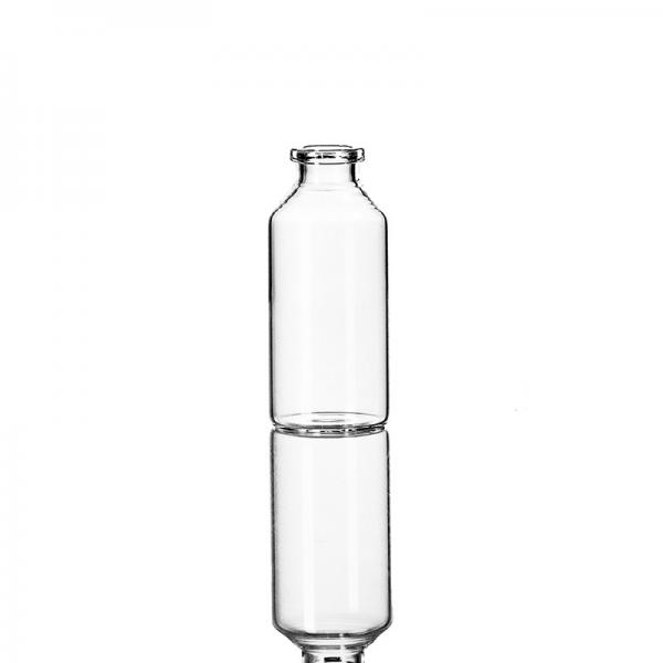 Quality 15ml transparent low borosilicate glass tubular vial for pharmaceutical use for sale