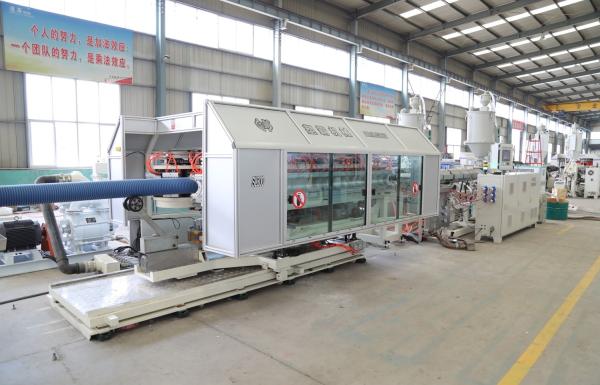 Quality Double Wall Corrugated Tube Production Line PLC Control For Raining Water Collection Pipe for sale