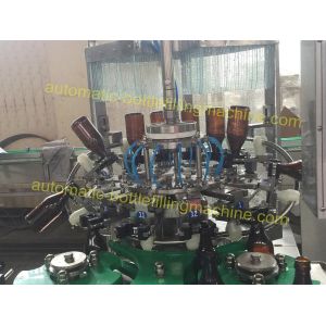 Glass Bottle Automatic Bottle Filling Machine / Beer Bottling Machine Line