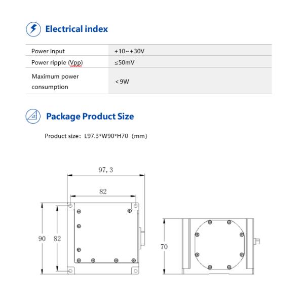 BW-IMU800 Small-Size Three-Axis Inertial Measurement Unit IMU