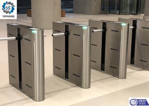 China ESD SUS304 Access Control Turnstile Tripod Door System Waist Height Turnstile on sale