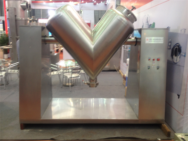 VHJ Model 1 Ton Agitator Powder Multi Direction Mixer V Type Chemical Powder Mixer