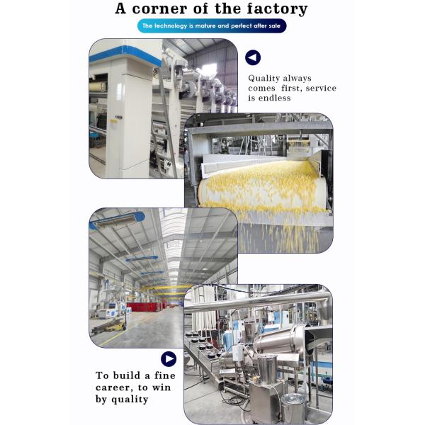 Extrusion Pressing Corn Flakes Production Line Automatic