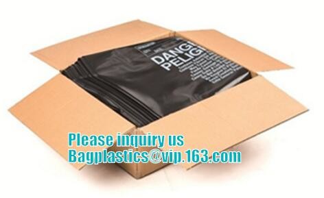 Heavy Duty Construction Plastic Asbestos Bag Waste Bag,Heavy Duty Disposal Polythene bags For Asbestos Removal BAGEASE