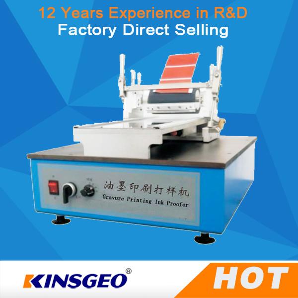 Quality 120W Printing Coating Testing Machines Ink Proofer Repeatable Gravure 26kg with Size 500x425x350mm for sale