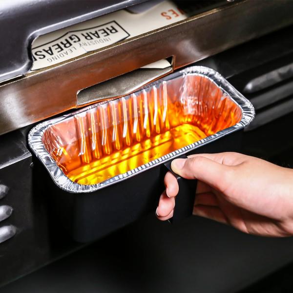 Power Coated Aluminum Drip Pan Liners Catcher Pan for Blackstone Griddle Light-weight