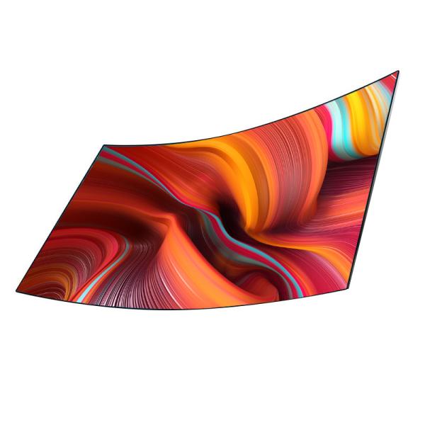 Front view of 55-inch AMOLED display